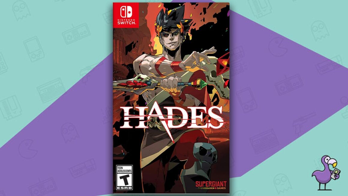 Best Indie Games on Switch - Hades game case cover art