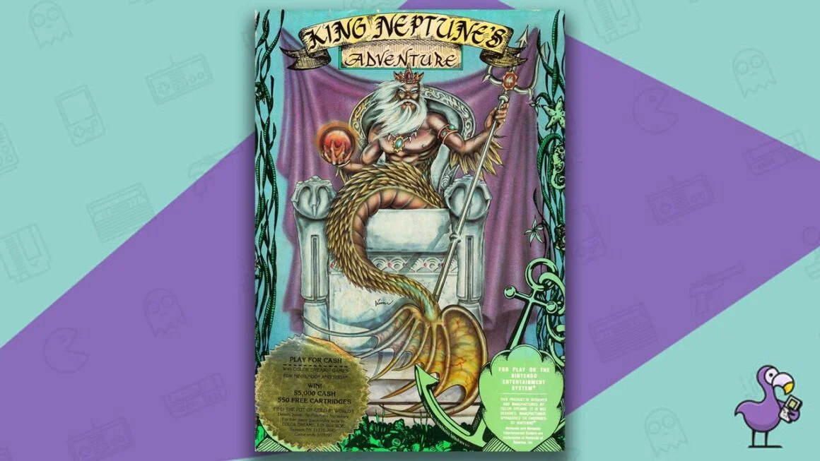 King Neptune's Adventure game cover for the NES