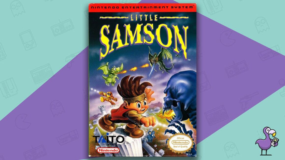 NES game case for Little Samson