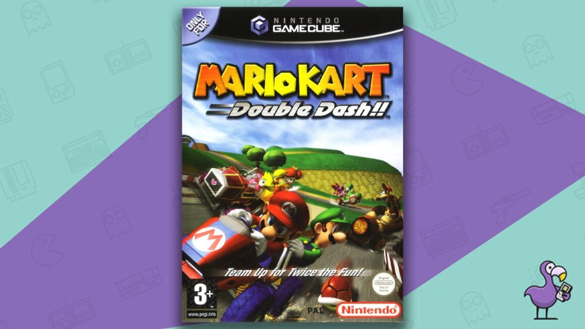 Best GameCube Games - Mario Kart: Double Dash game case cover art