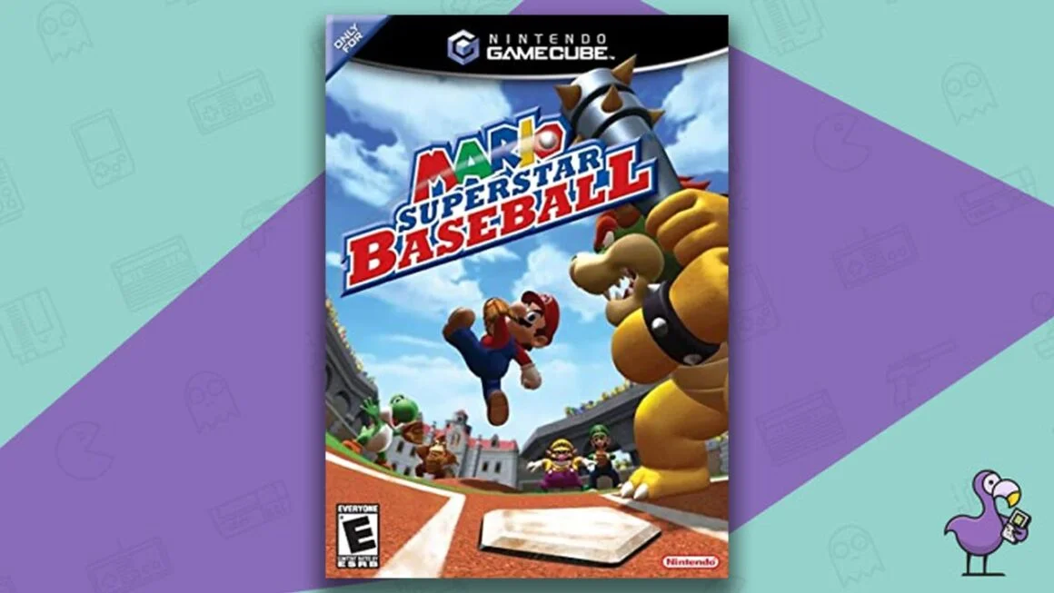 Best GameCube Games - Mario Superstar Baseball game case cover art