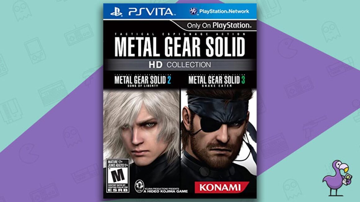 Best PS Vita games - Metal Gear Solid HD Collection game case cover art