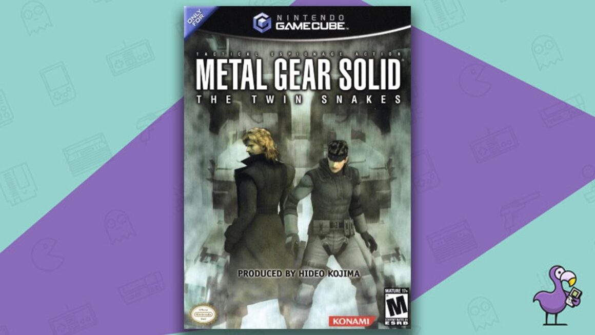 Best GameCube Games - Metal Gear Solid: The Twin Snakes game case cover art