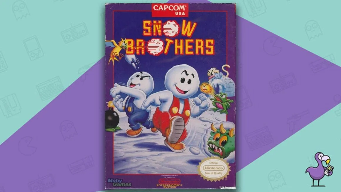 NES box for Snow Brothers