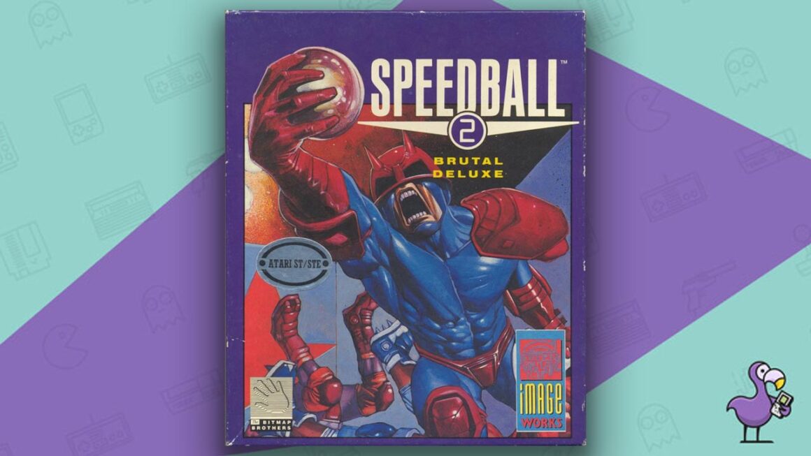 Best Atari ST Games - Speedball 2: Brutal Deluxe game case cover art