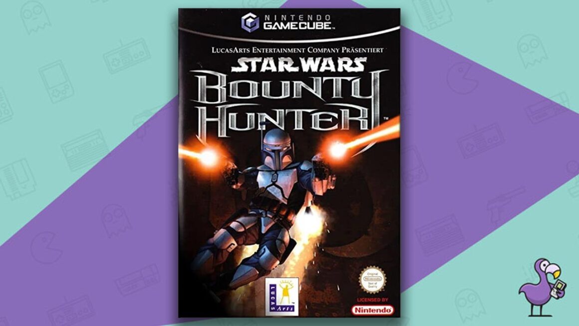 Best GameCube Games - Star Wars Bounty Hunter game case cover art