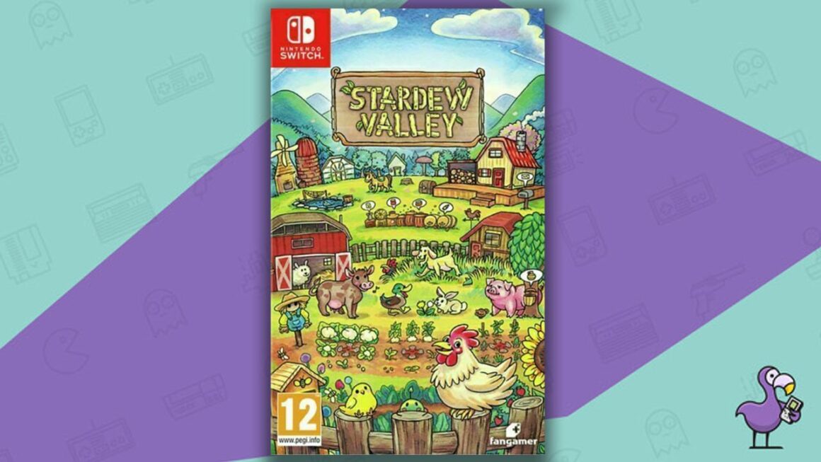 Best Indie Games on Switch - Stardew Valley game case cover art