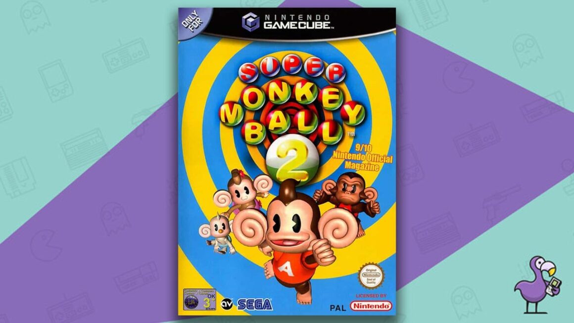 Best GameCube Games - Super Monkey Ball 2 game case cover art