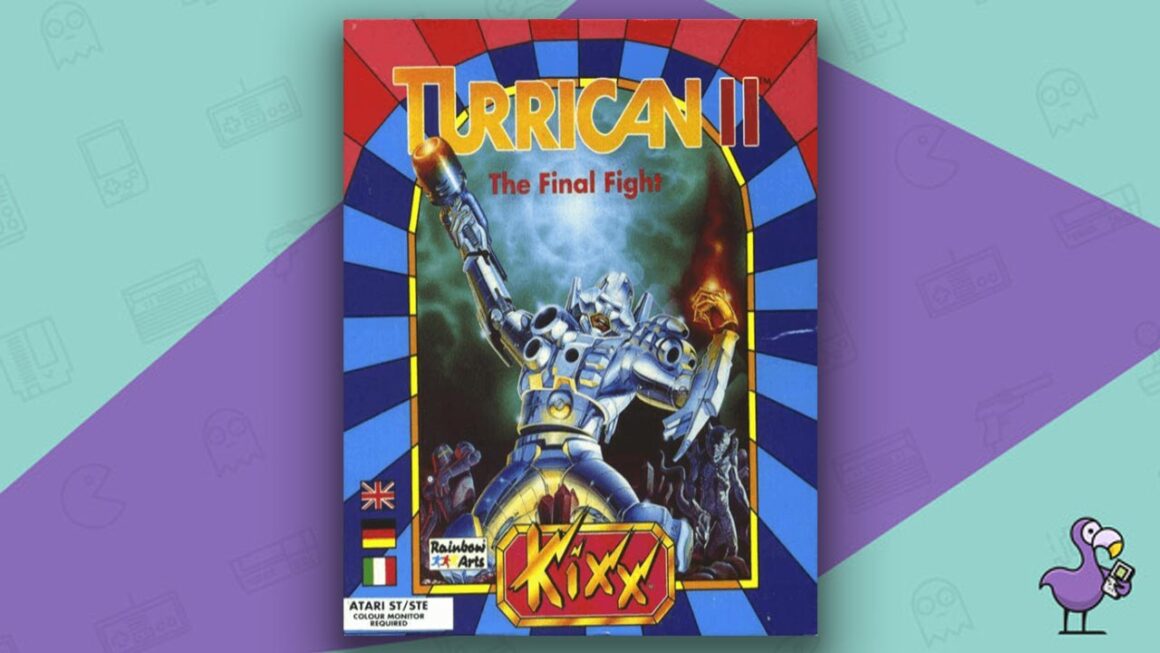 Best Atari ST Games - Turrican II - The Final Fight game case cover art