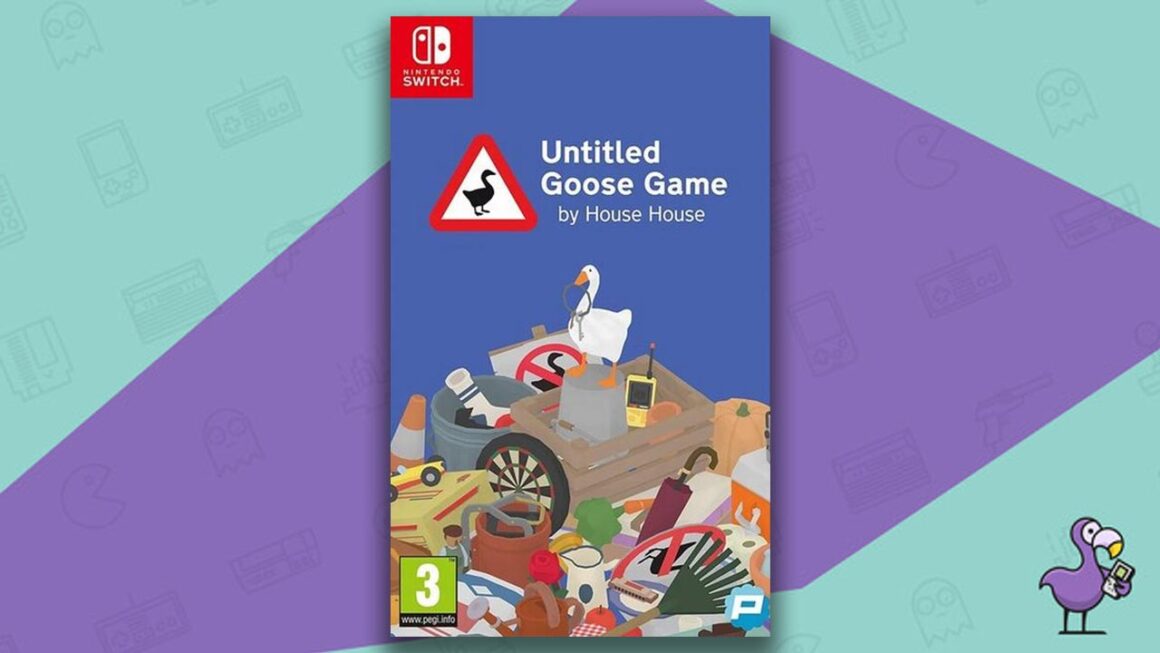 Best Indie Games on Switch - Untitled Goose Game game case cover art