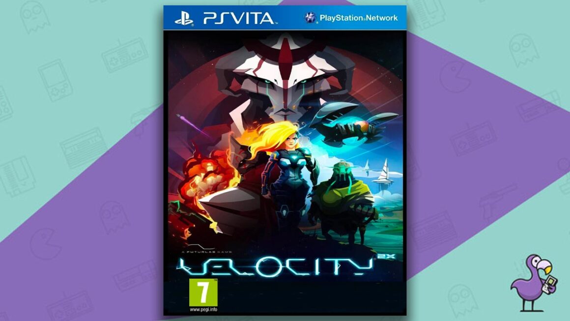 Best PS Vita games - Velocity 2X game case cover art
