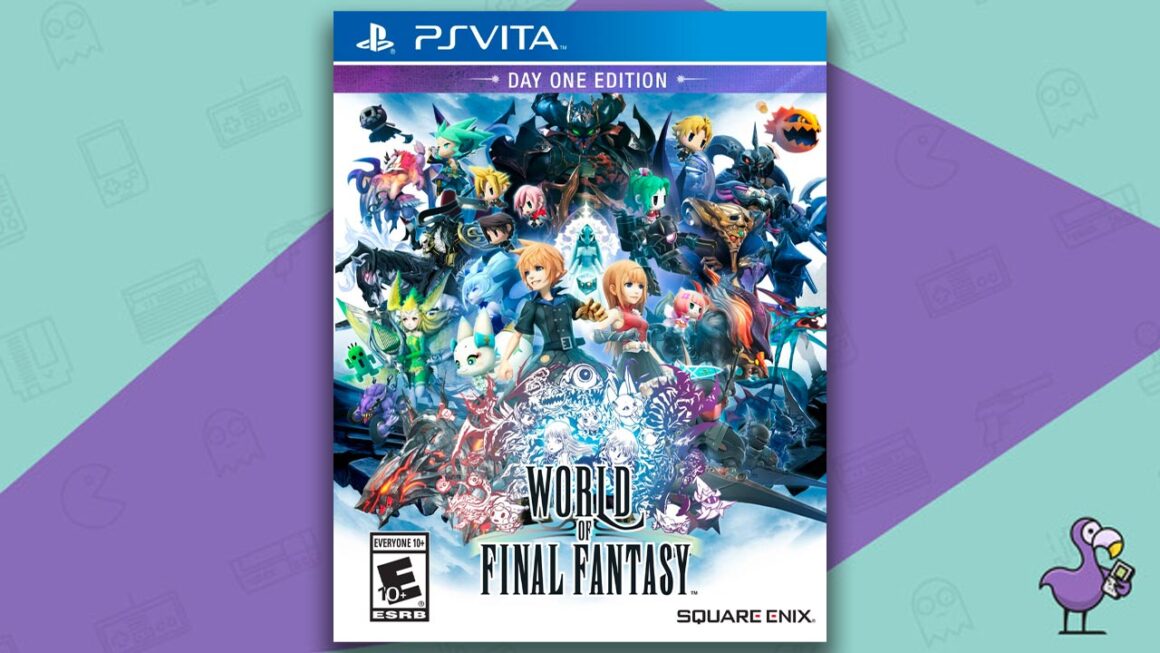 Best PS Vita games - World of Final Fantasy game case cover art