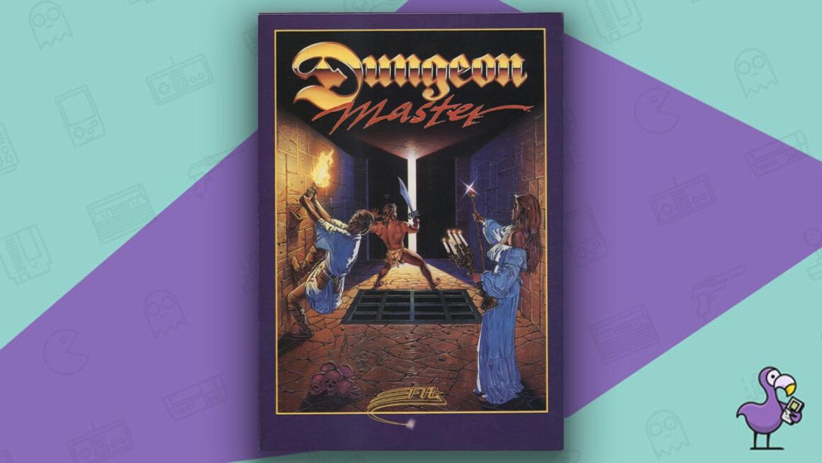 Best Atari ST Games - Dungeon Master game case cover art