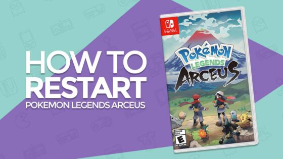 how to restart pokemon legends arceus