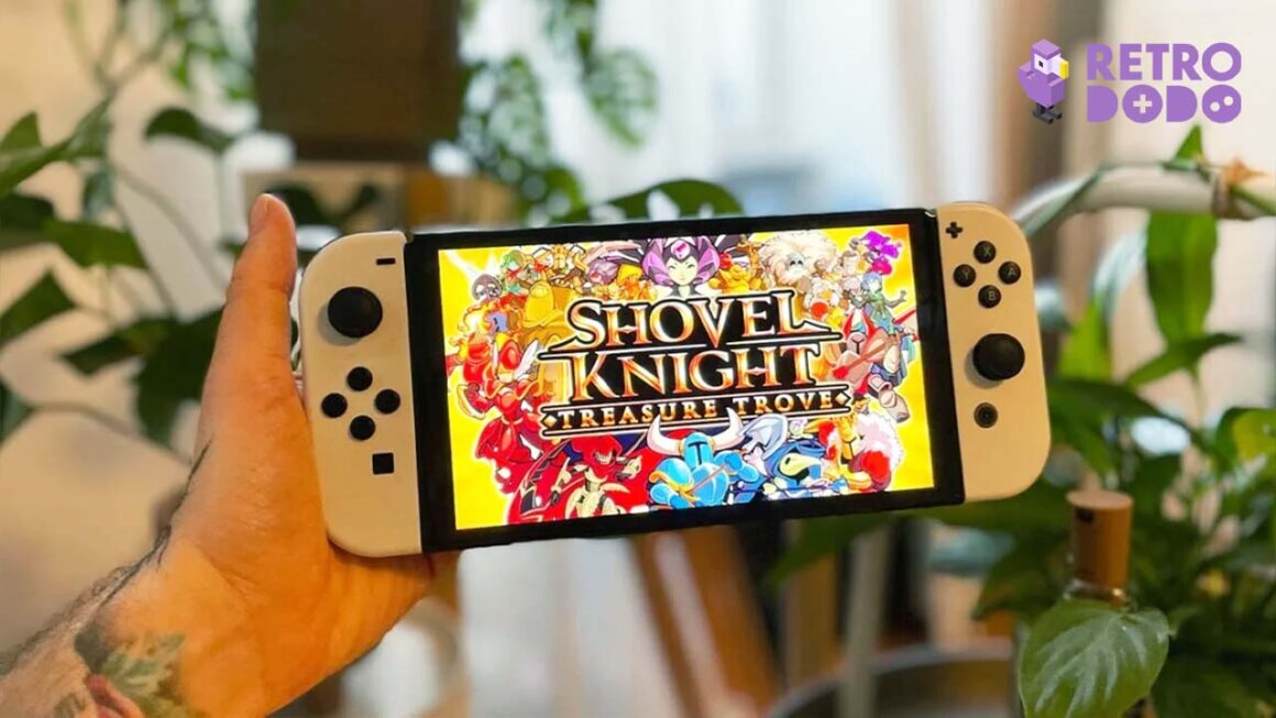 Shovel Knight game screen Nintendo Switch