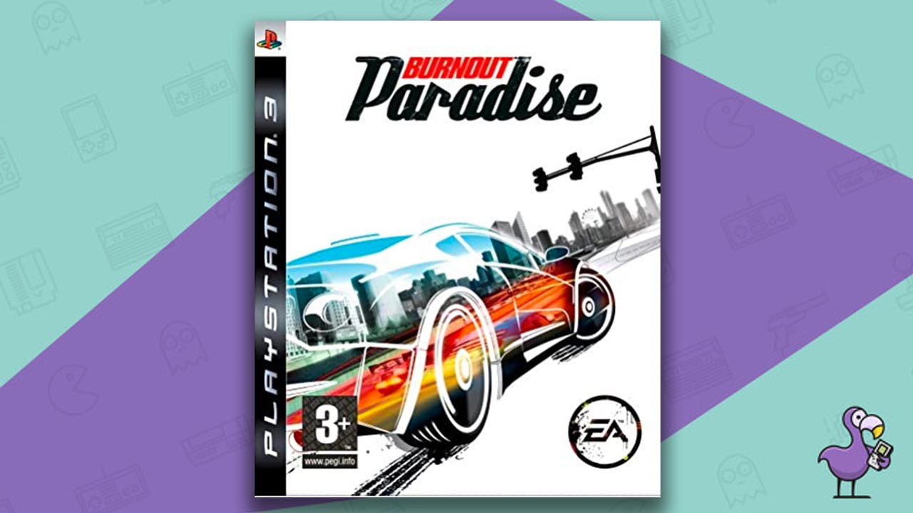 Best PS3 Racing Games - Burnout Paradise game case cover art 