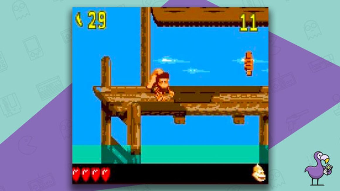 Donkey Kong Land 3 GBC gameplay