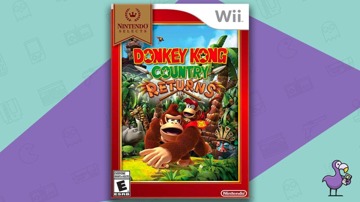 Best Donkey Kong games - Donkey Kong Country Returns game case