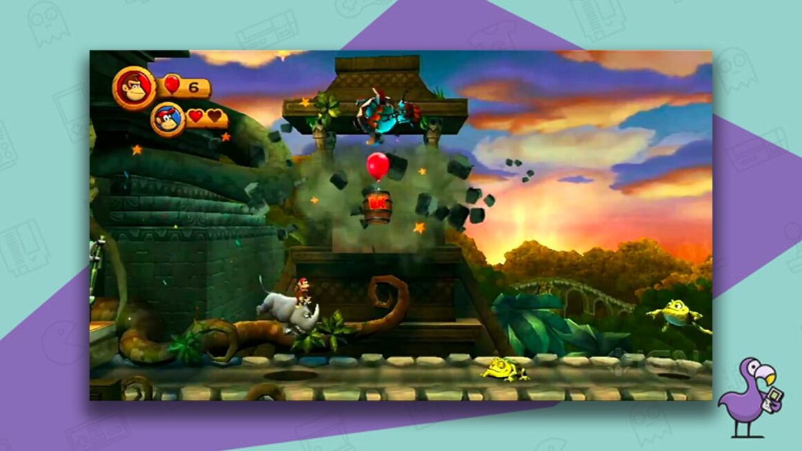 Gameplay Donkey Kong Country Returns