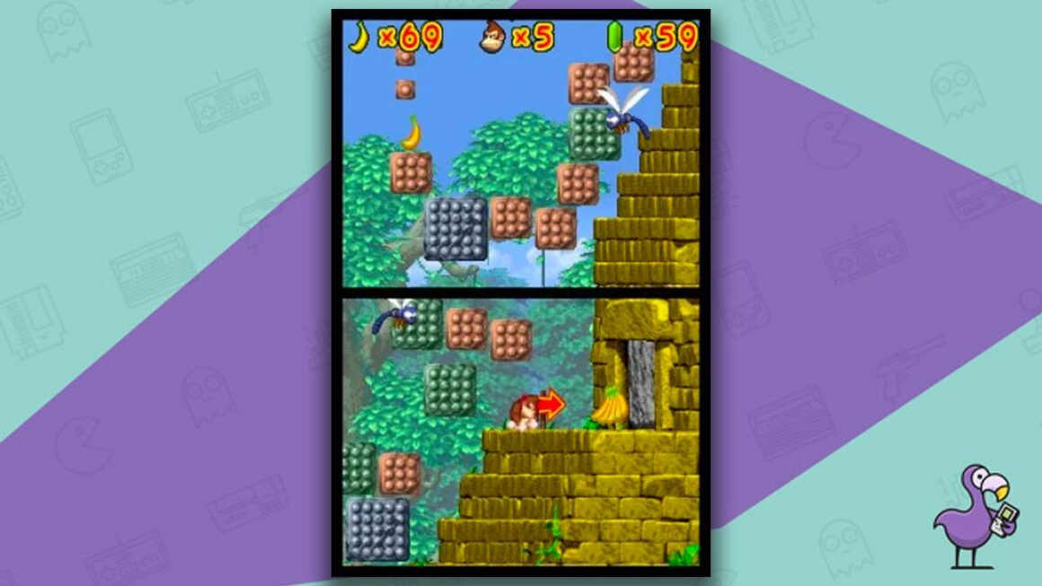 Donkey Kong: Jungle Climber DS gameplay