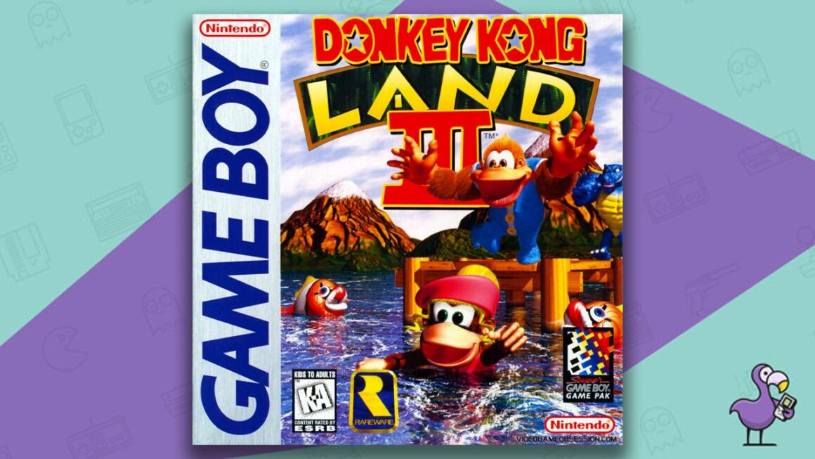 Best Donkey Kong games - Donkey Kong Land 3 game case cover art