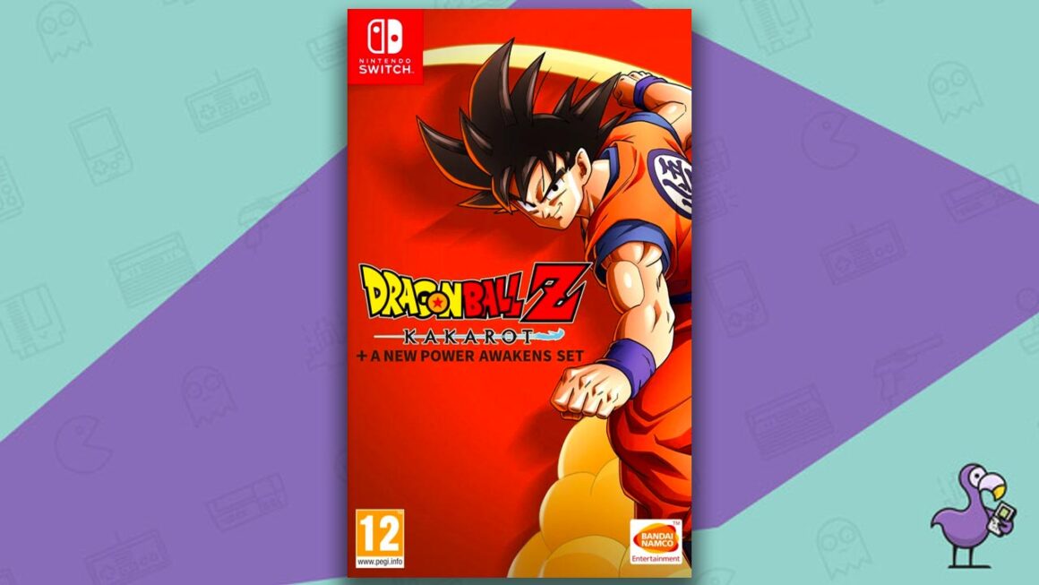 Best Anime Games For Switch - Dragon Ball Z Kakarot game case cover art