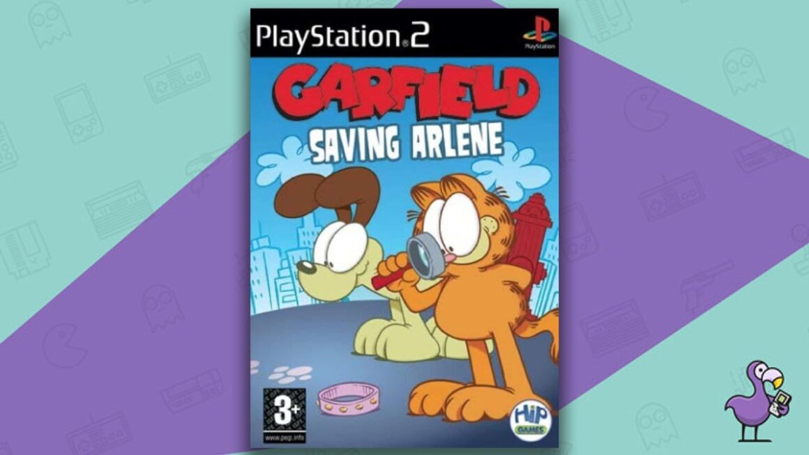 rare ps2 games - Garfield: Saving Arlene game case cover art