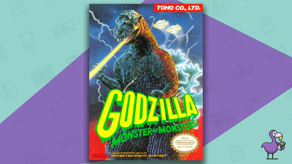 Best Godzilla Games - Godzilla Monsters of Monsters game case cover art