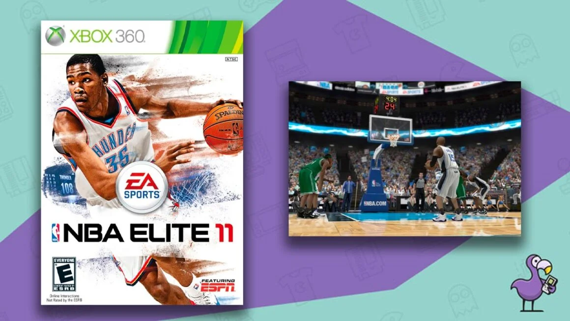 rare xbox 360 games - NBA Elite 11