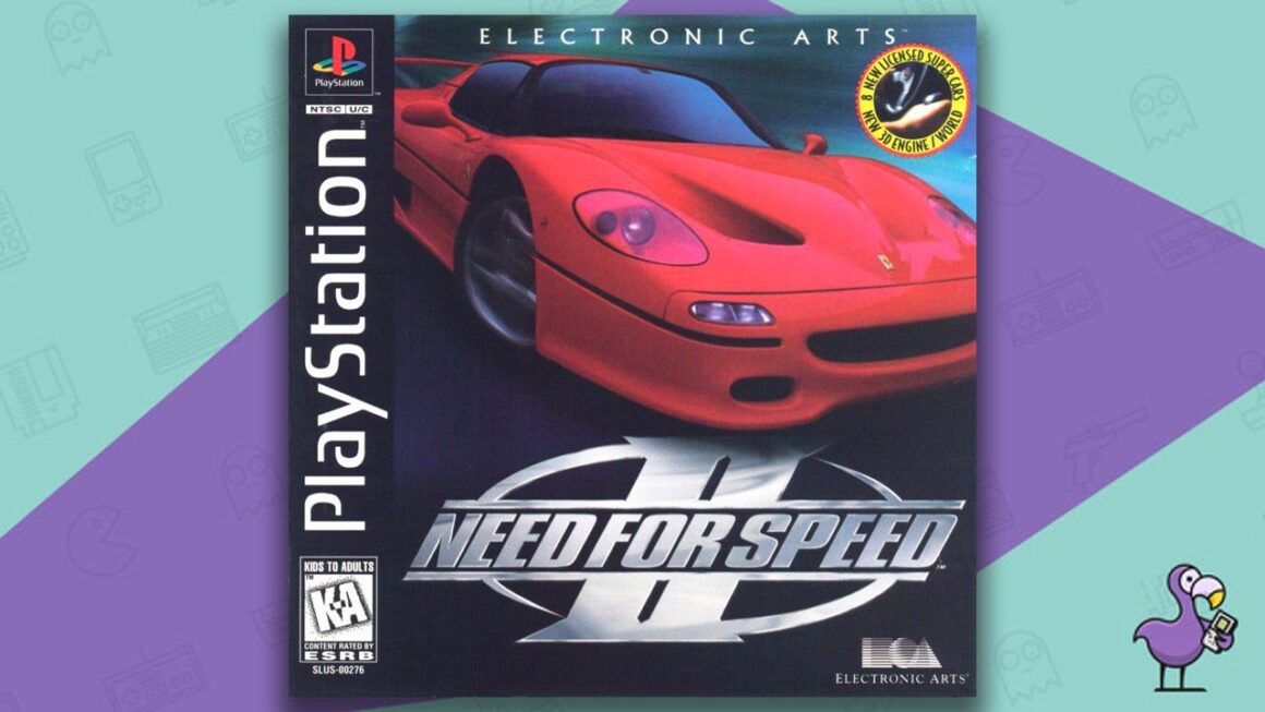 Best Need for Speed games - Need for Speed 2 game case cover art PS1