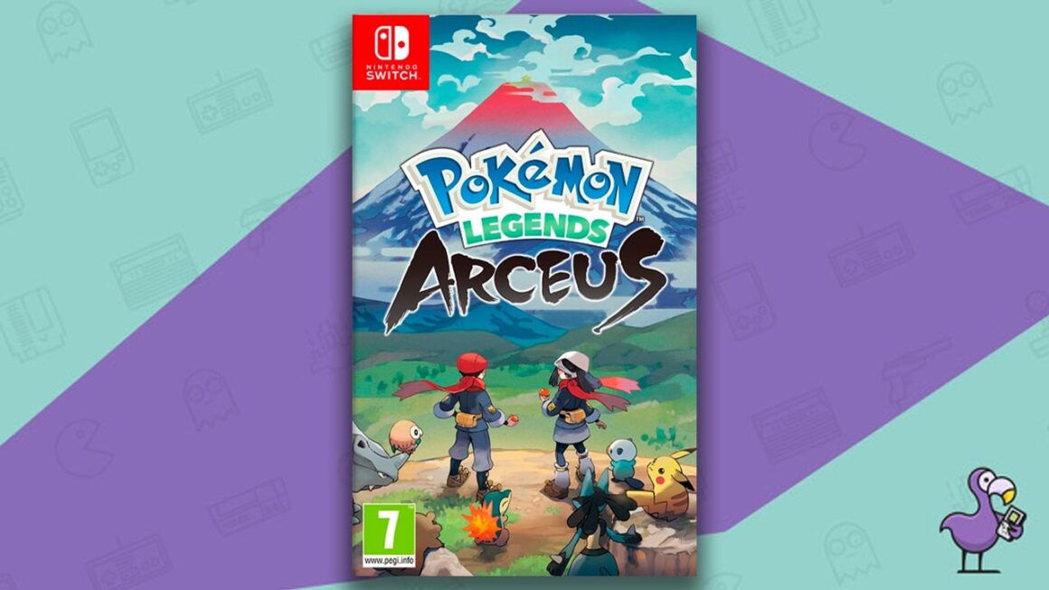 Best Anime Games For Switch - Pokemon Legends: Arceus game case cover art