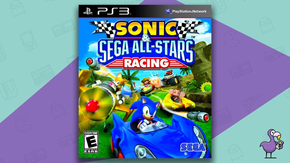 Best PS3 Racing Games - Sonic & Sega All-Stars Racing game case cover art