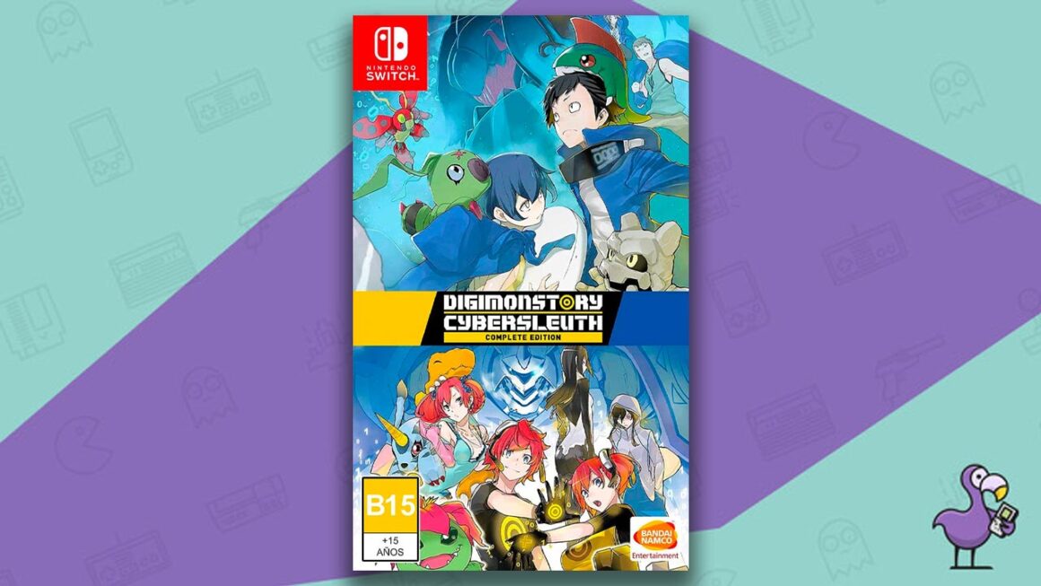 Best Digimon Toys - Digimon Story Cyber Sleuth Complete Edition Nintendo Switch game case