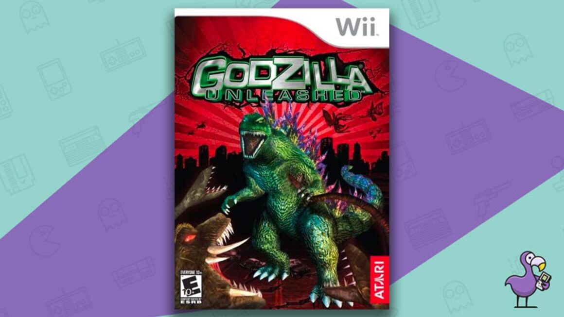 Best Godzilla Games - Godzilla Unleashed game case cover art Wii
