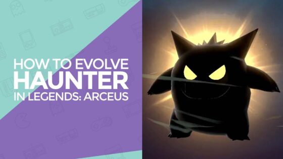 how to evolve haunter in pokemon legends arceus