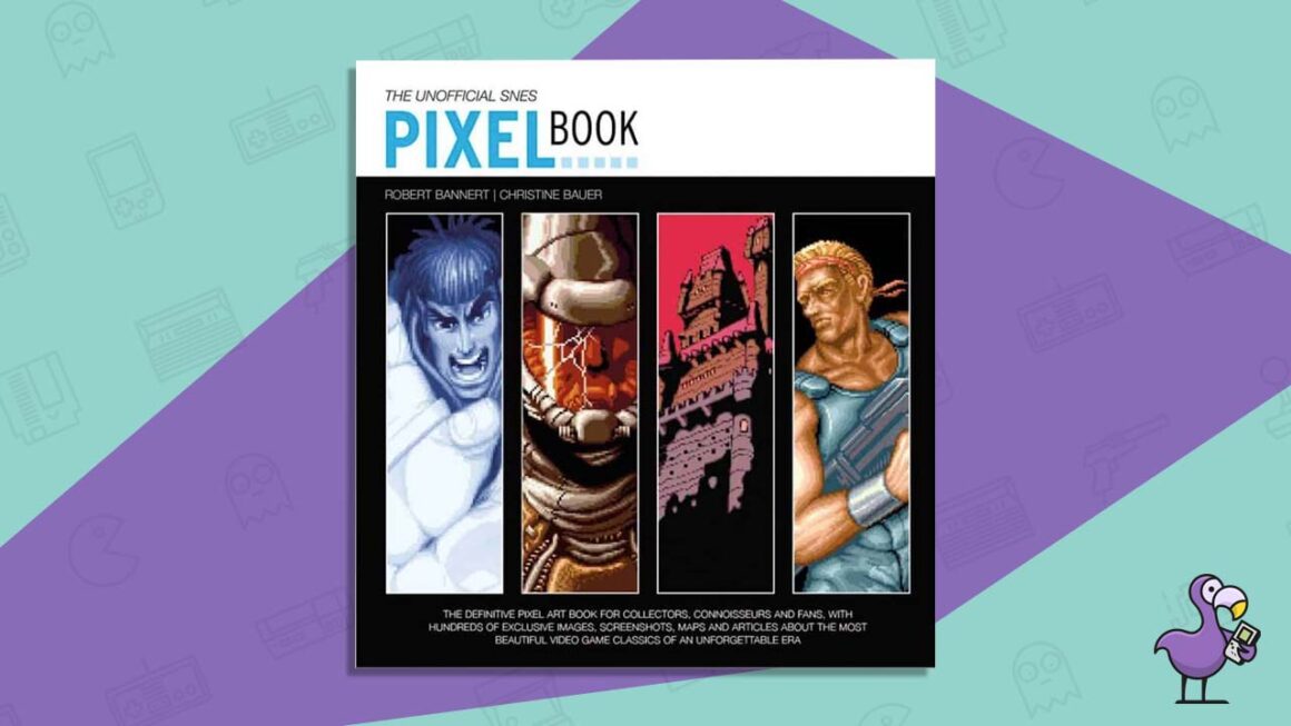 Best Retro Gaming Books - pixel book bitmap books