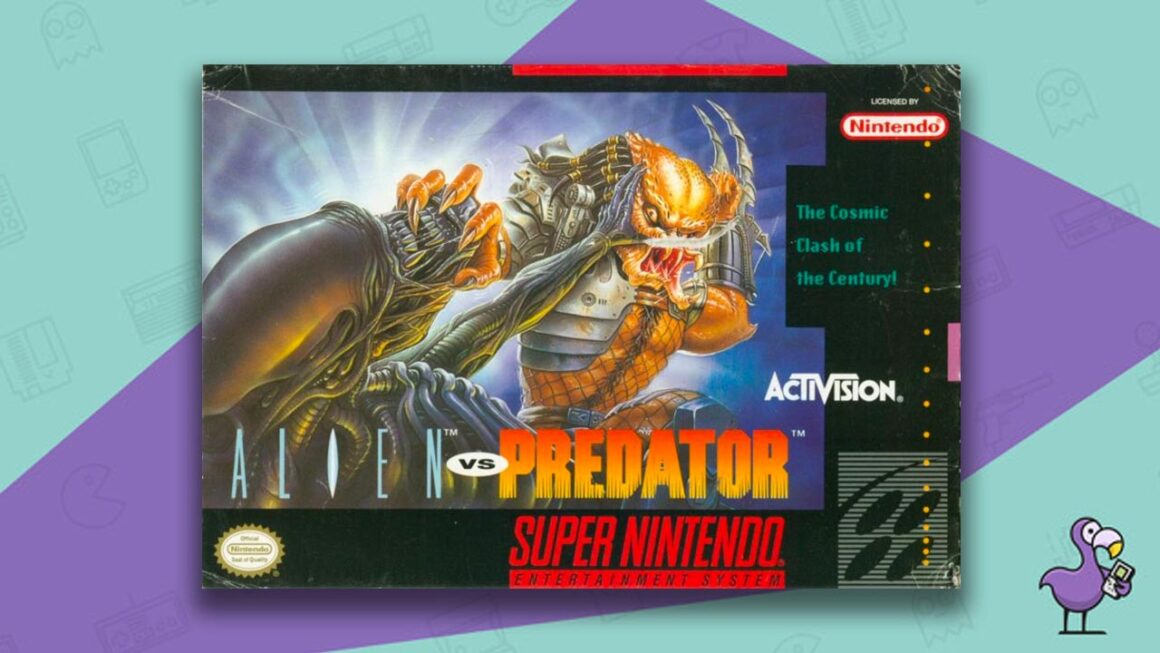 Best beat em up games - Alien vs Predator game case cover art