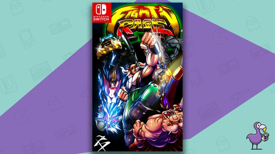 Best beat em up games - Fight 'N Rage game case cover art Nintendo Switch