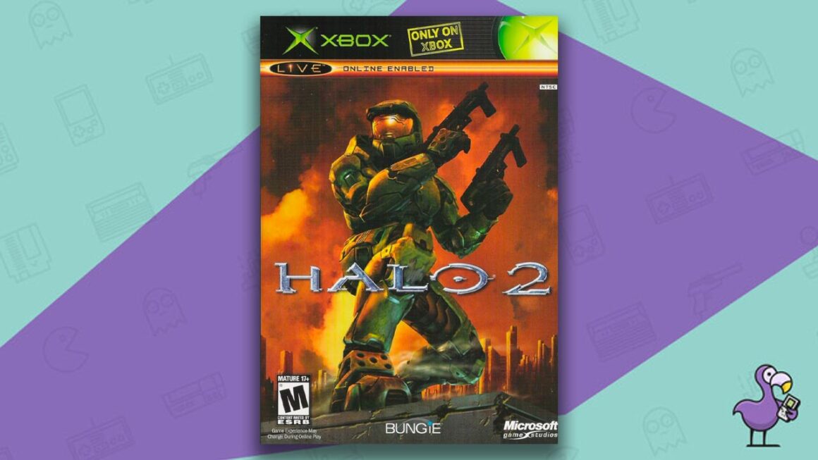 Best Original Xbox Games - Halo 2 game case cover art