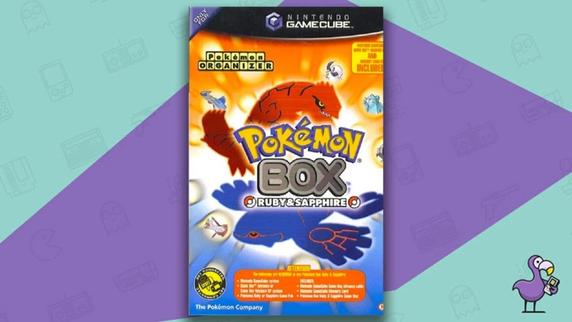 All Pokemon Games In Order - Pokemon Box Ruby & Sapphire game case