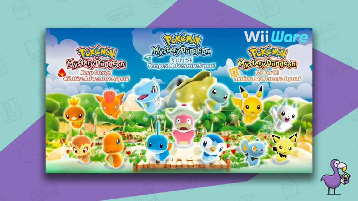 best Pokemon Wii games - Adventure Team Wiiware