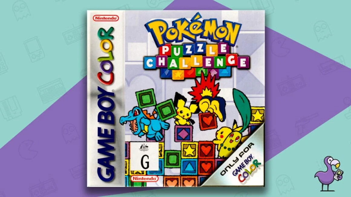 Gameboy Color Pokemon games - Pokemon Puzzle Challenge