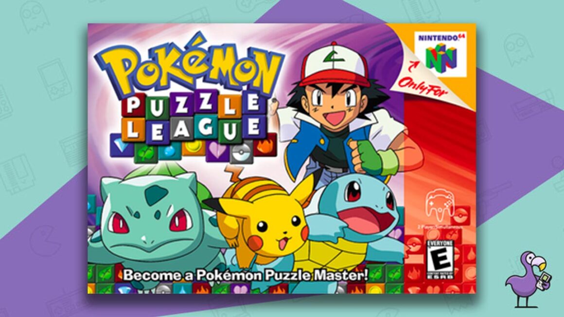 All Pokemon Games In Order - Pokemon Puzzle League game case