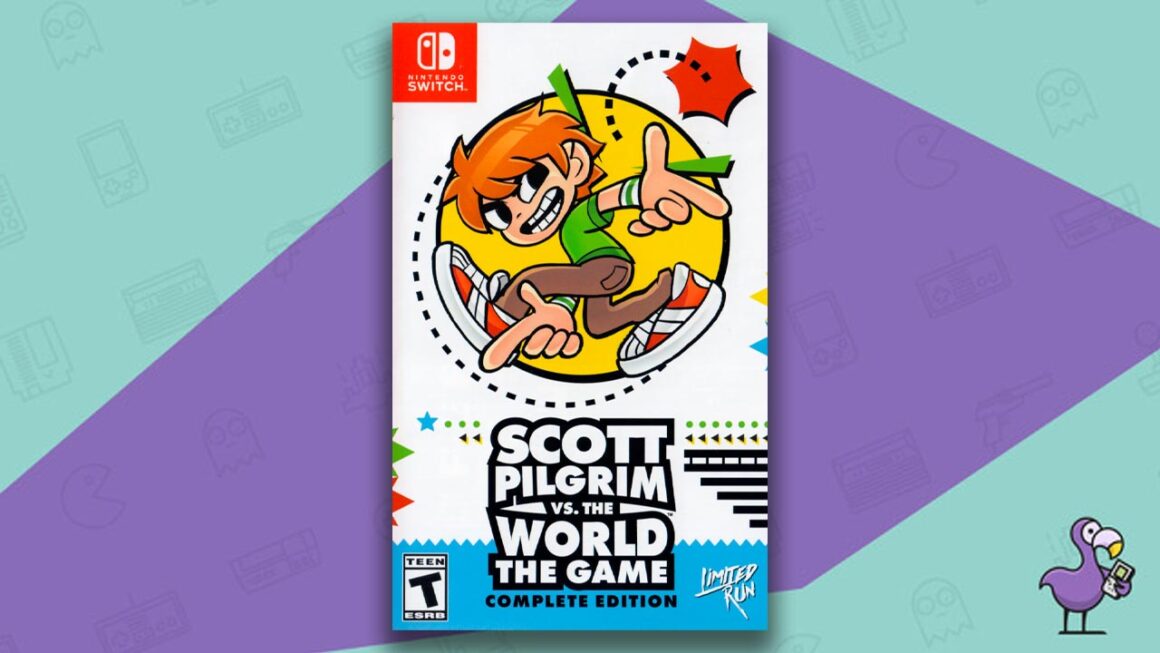Best beat em up games - Scott Pilgrim Vs The World game case cover art Nintendo Switch