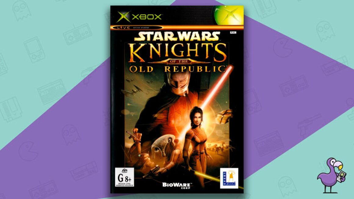 Best Original Xbox Games - Star Wars Knights of the Old Republic game case cover art