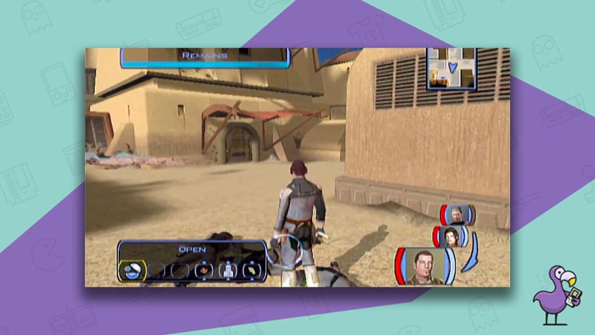 Star Wars Knights of the Old Republic gameplay