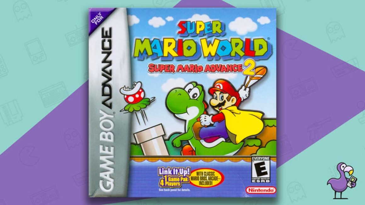 Best selling GBA games - Super Mario World: Super Mario Advance 2 game case cover art