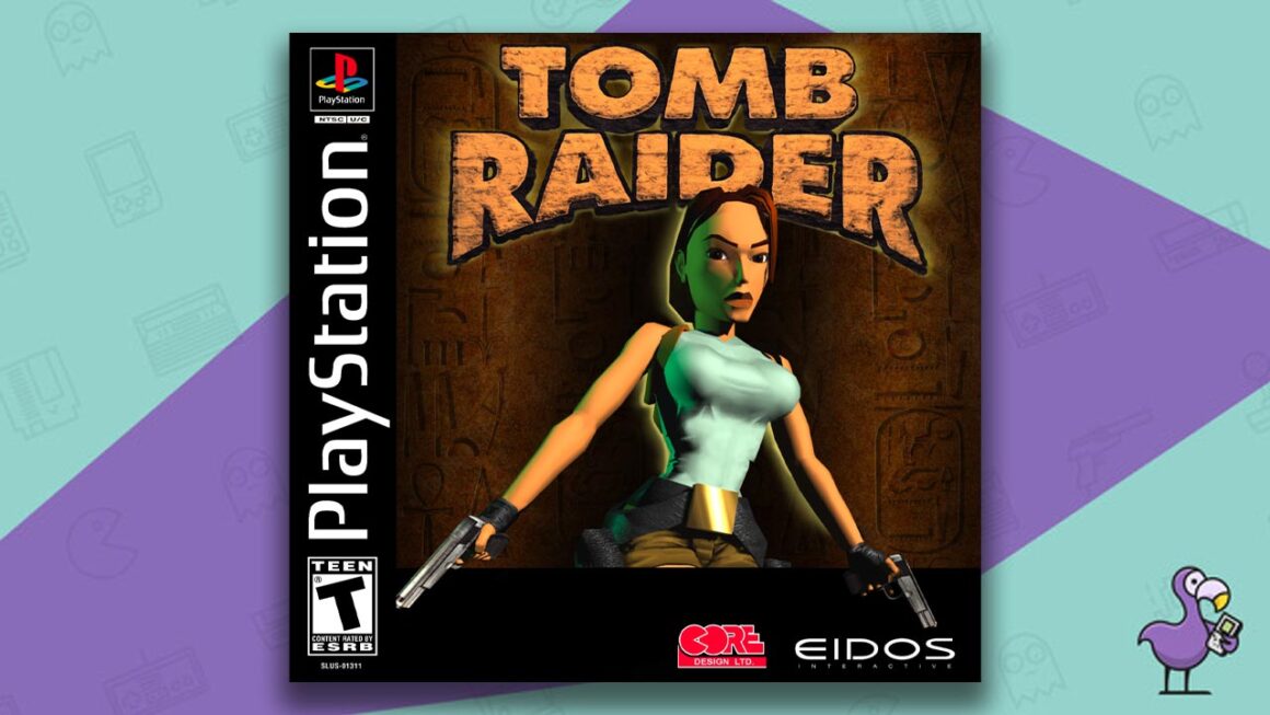 best selling ps1 games - Tomb Raider game case cover art