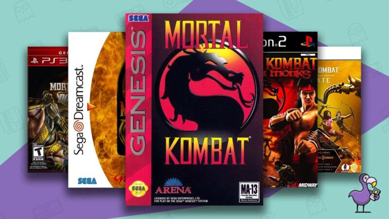 Alle Mortal Kombat -spil for at få Retro Dodo fremhævet billede