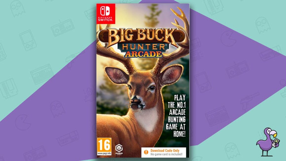 Best hunting games for Nintendo Switch - Big Buck hunter Arcade game case cover art